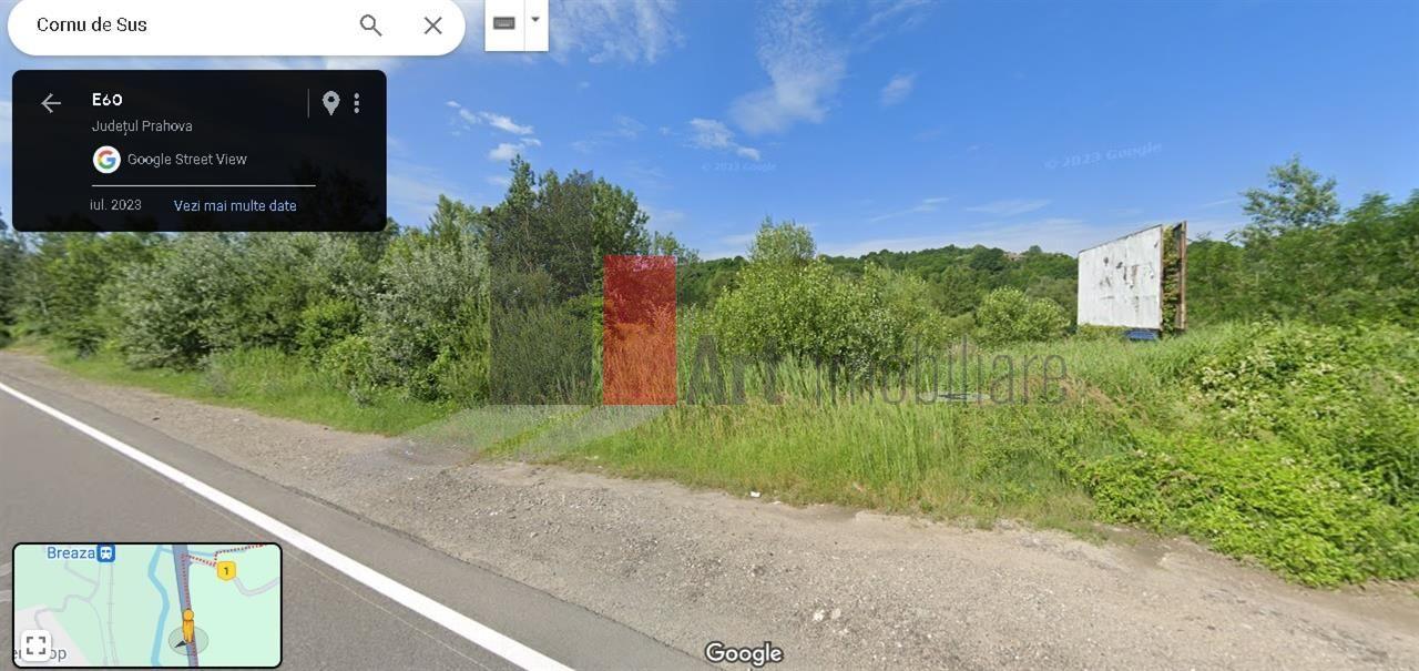 Teren de vanzare Breaza Cornu iesire la DN 1 - 1