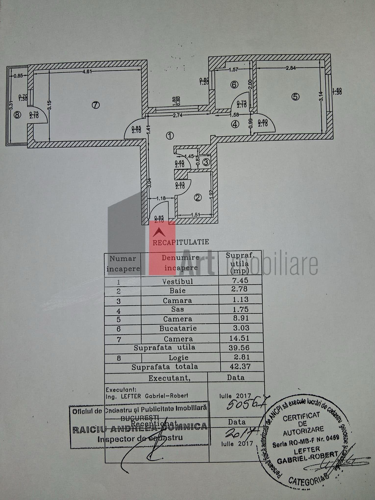 Vânzare apartament 2 camere decomandat Brâncoveanu - Lamotești - 9