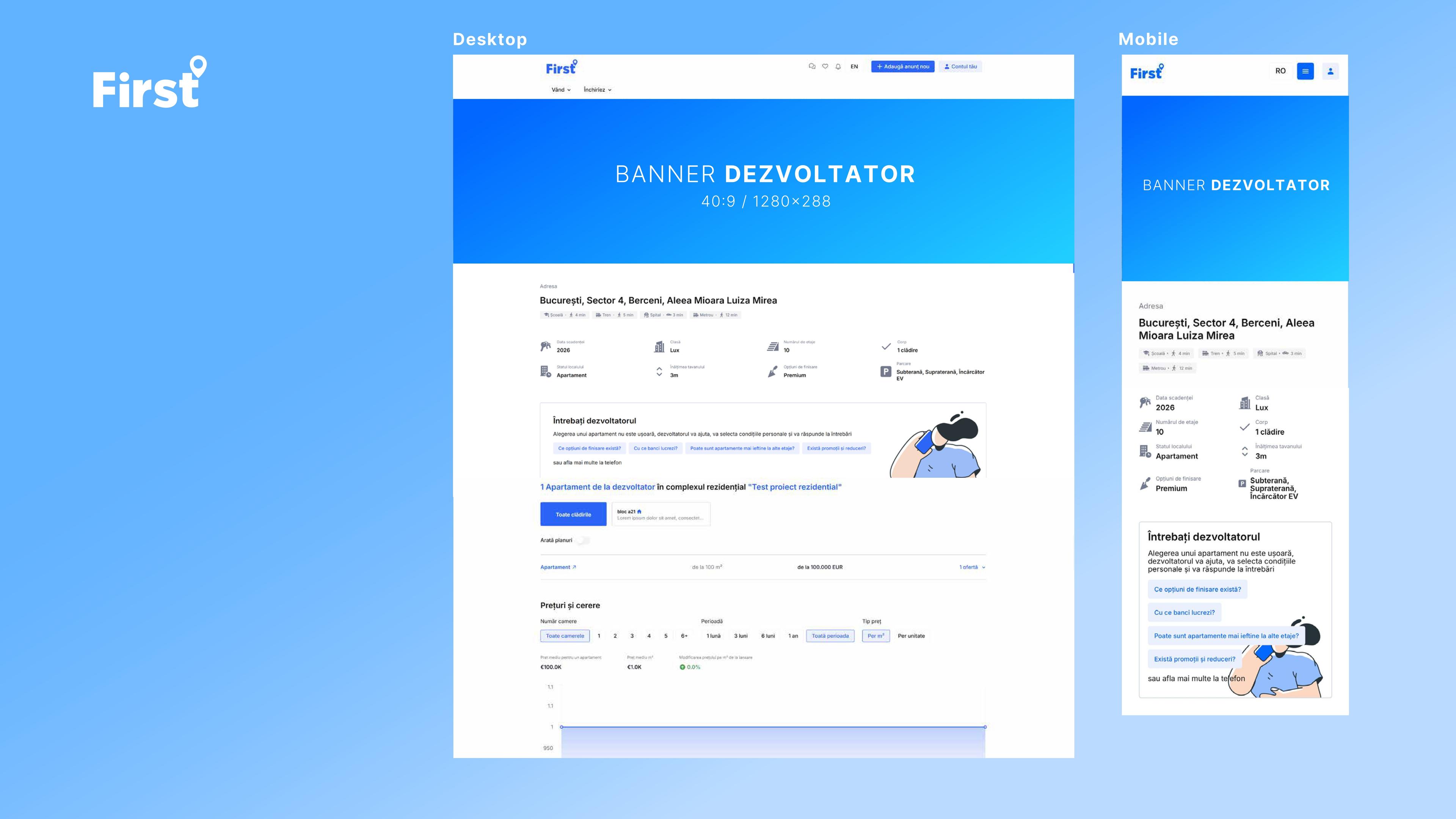 Parteneriat dezvoltator First