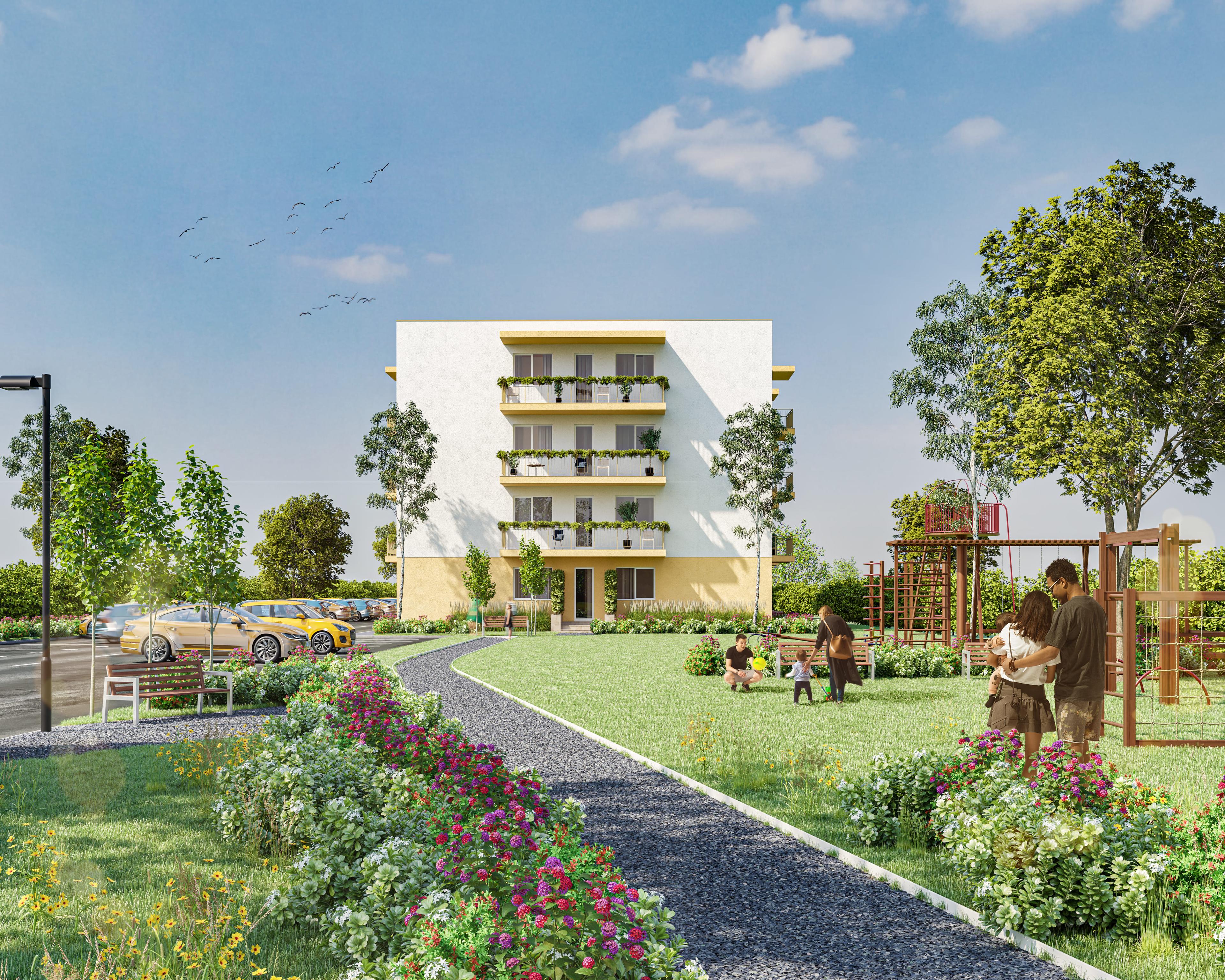 Apartament 2 camere Tunari- Spațiu modern, nZEB, COMISION 0 - 7
