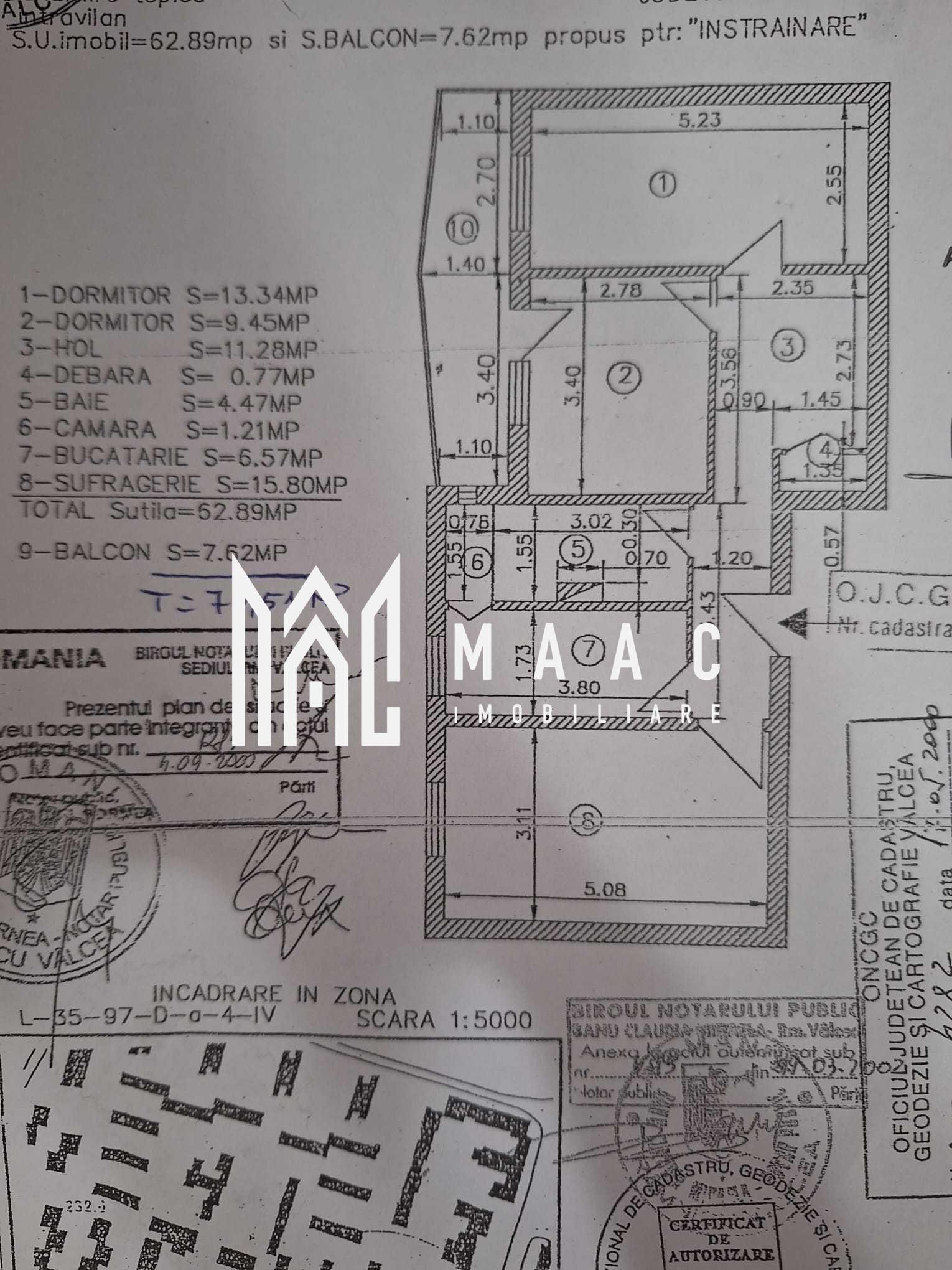 Apartament 3 camere | Ostroveni | Etaj 1 | Zona Hermes - 9