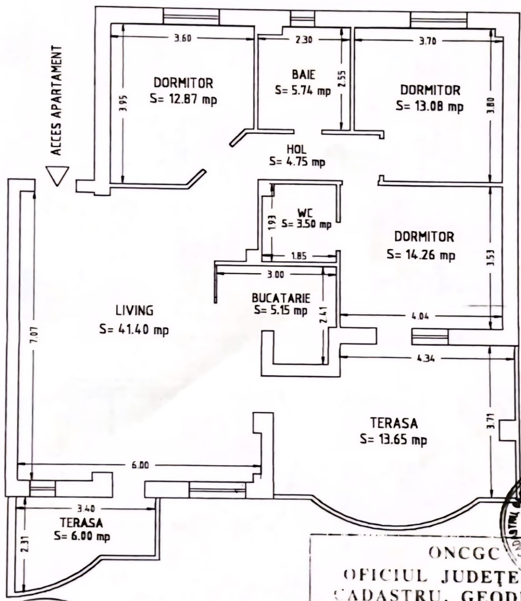 Apartament 4 camere, 101.21 mp, pe plaja Coral Beach – Navodari - 13