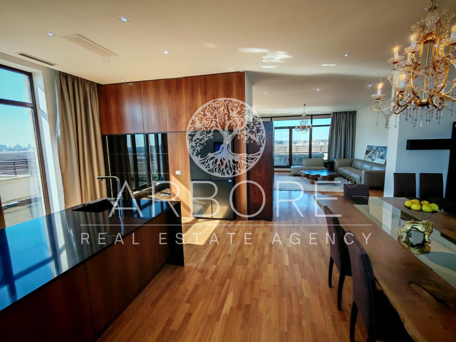 Penthouse 5 camere 250 mp lângă Ambasada SUA , zona Băneasa București - 4