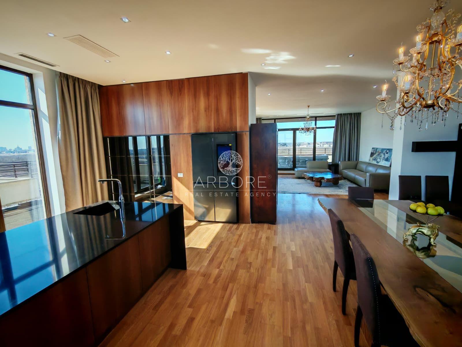 Penthouse 5 camere 250 mp lângă Ambasada SUA , zona Băneasa București - 4