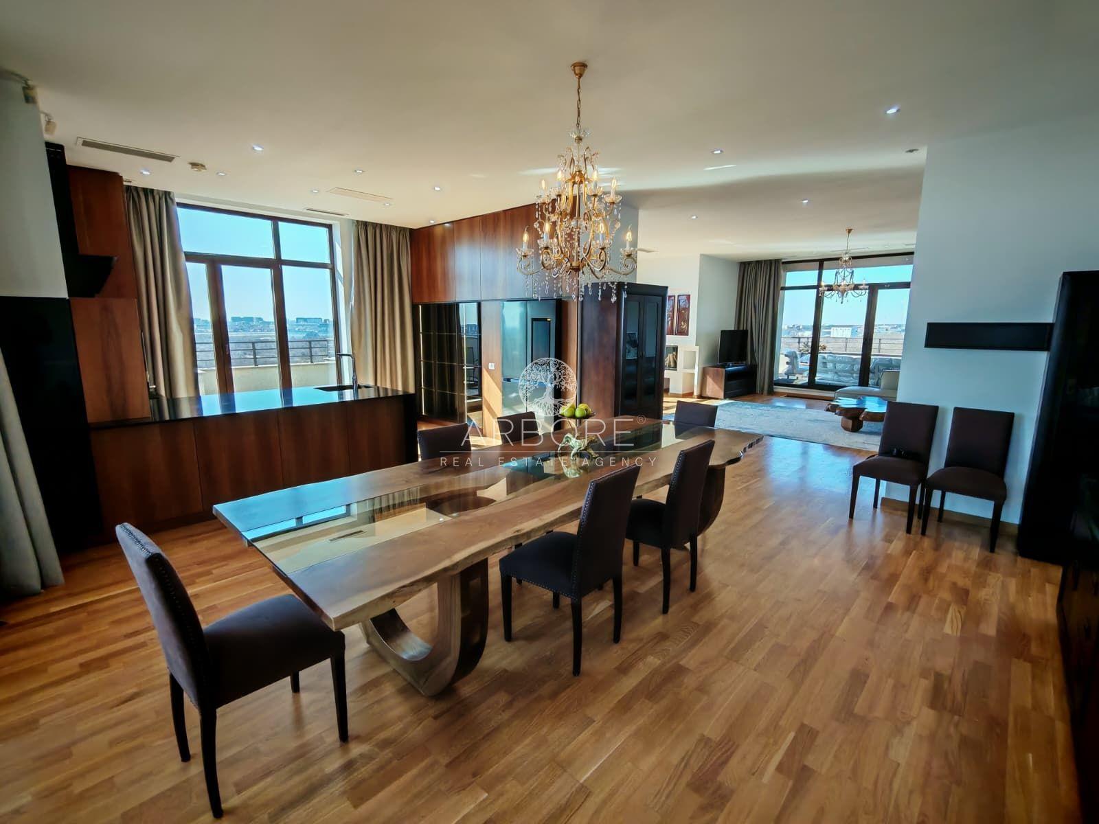 Penthouse 5 camere 250 mp lângă Ambasada SUA , zona Băneasa București - 1