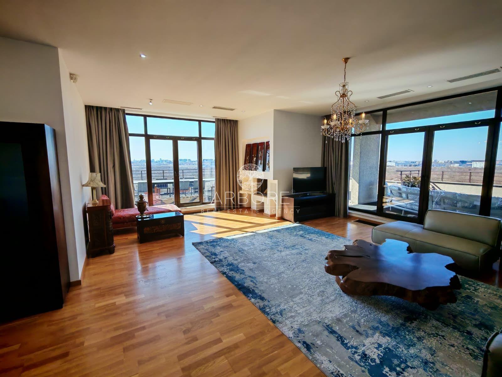 Penthouse 5 camere 250 mp lângă Ambasada SUA , zona Băneasa București - 8