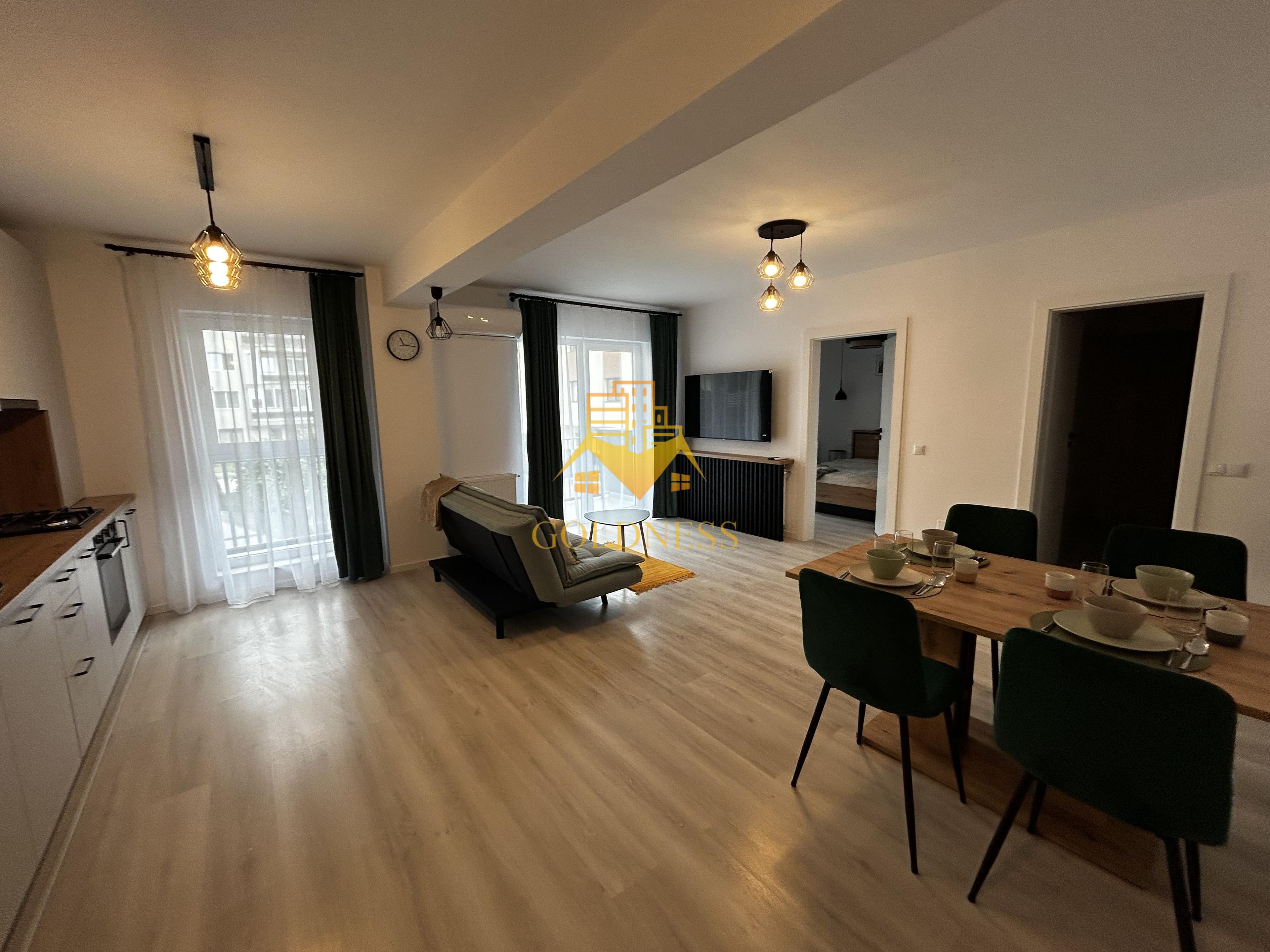 2 camere open space,Parcare, Modern, Zona Porii, Lidl, Floresti - 5