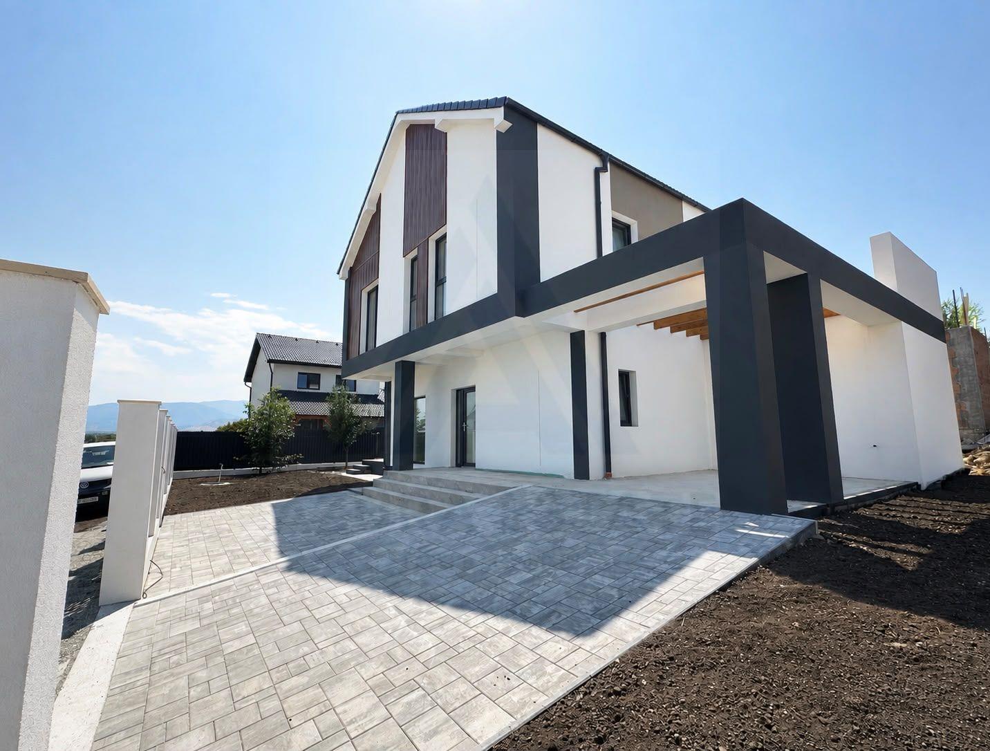 Casa individuala premium 4 camere 3 bai teren 365 mp Calea Cisnadiei - 1