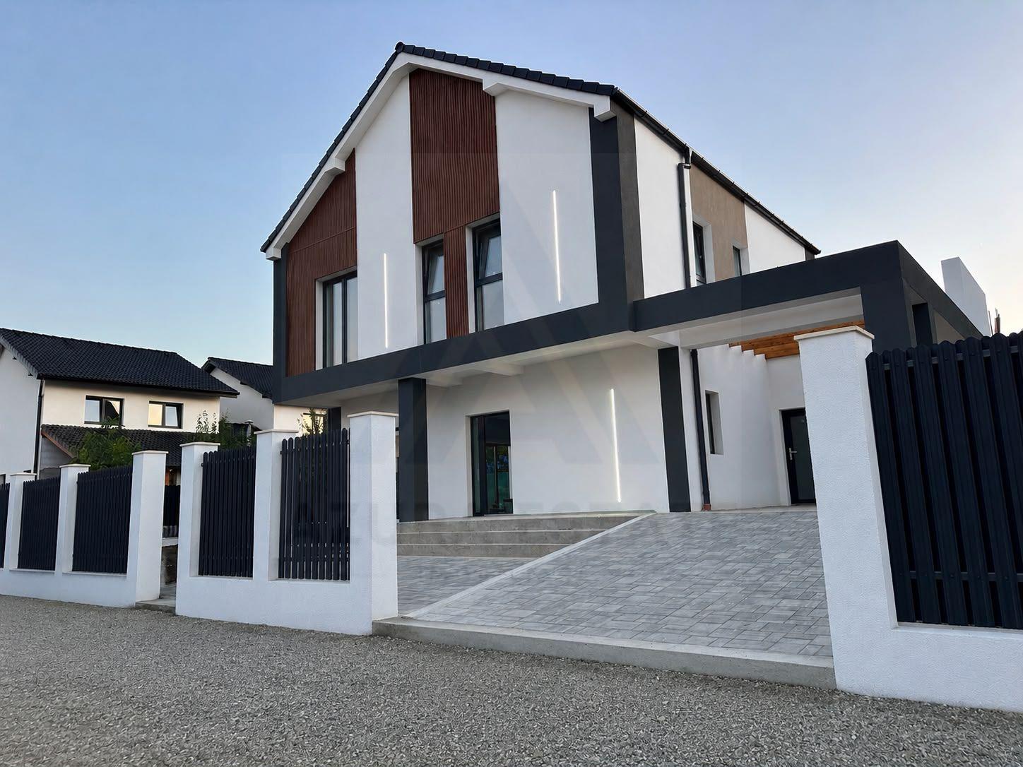 Casa individuala premium 4 camere 3 bai teren 365 mp Calea Cisnadiei - 2