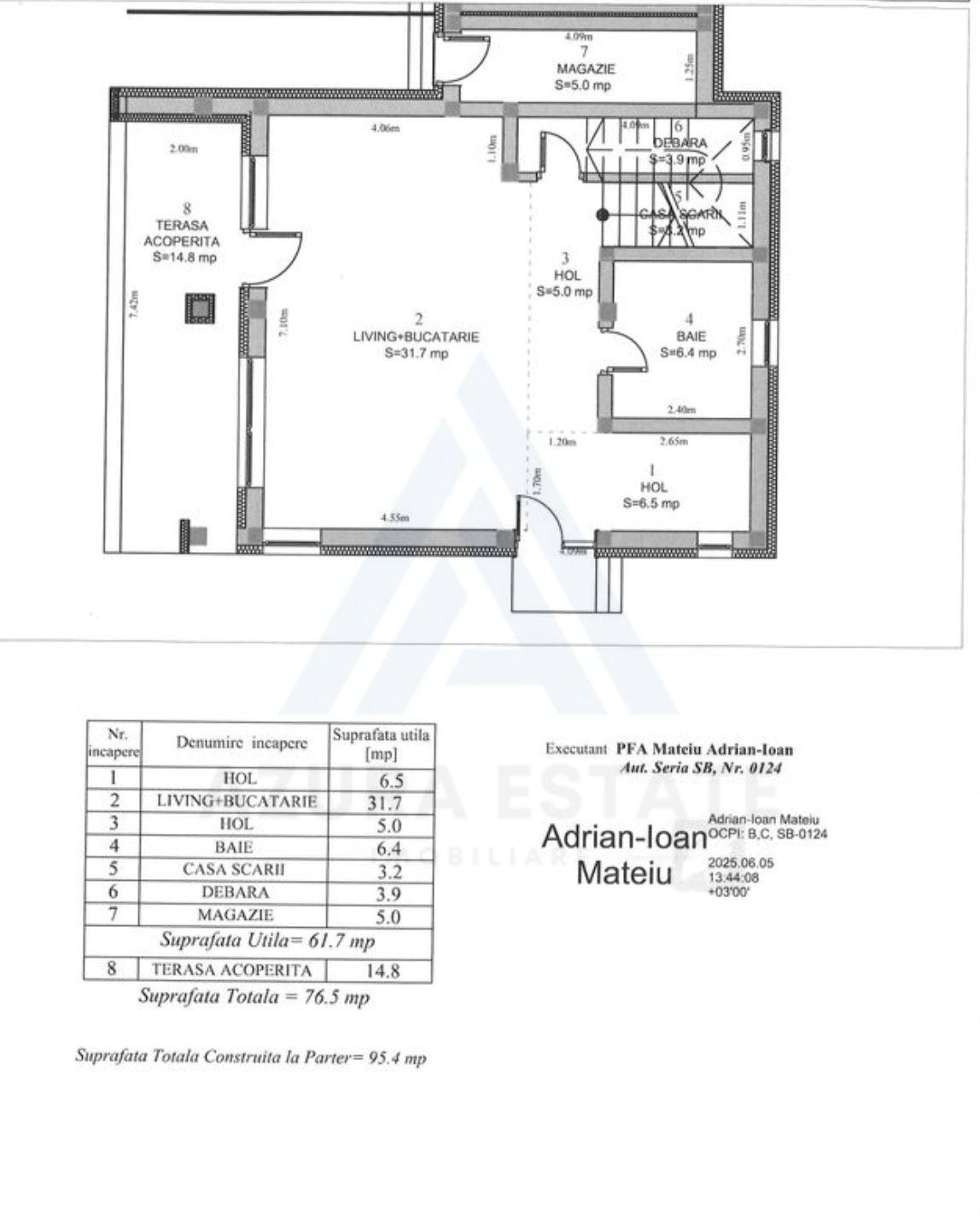 Casa individuala 4 camere 146 mp utili P+1 si teren 475 mp in Selimbar - 13