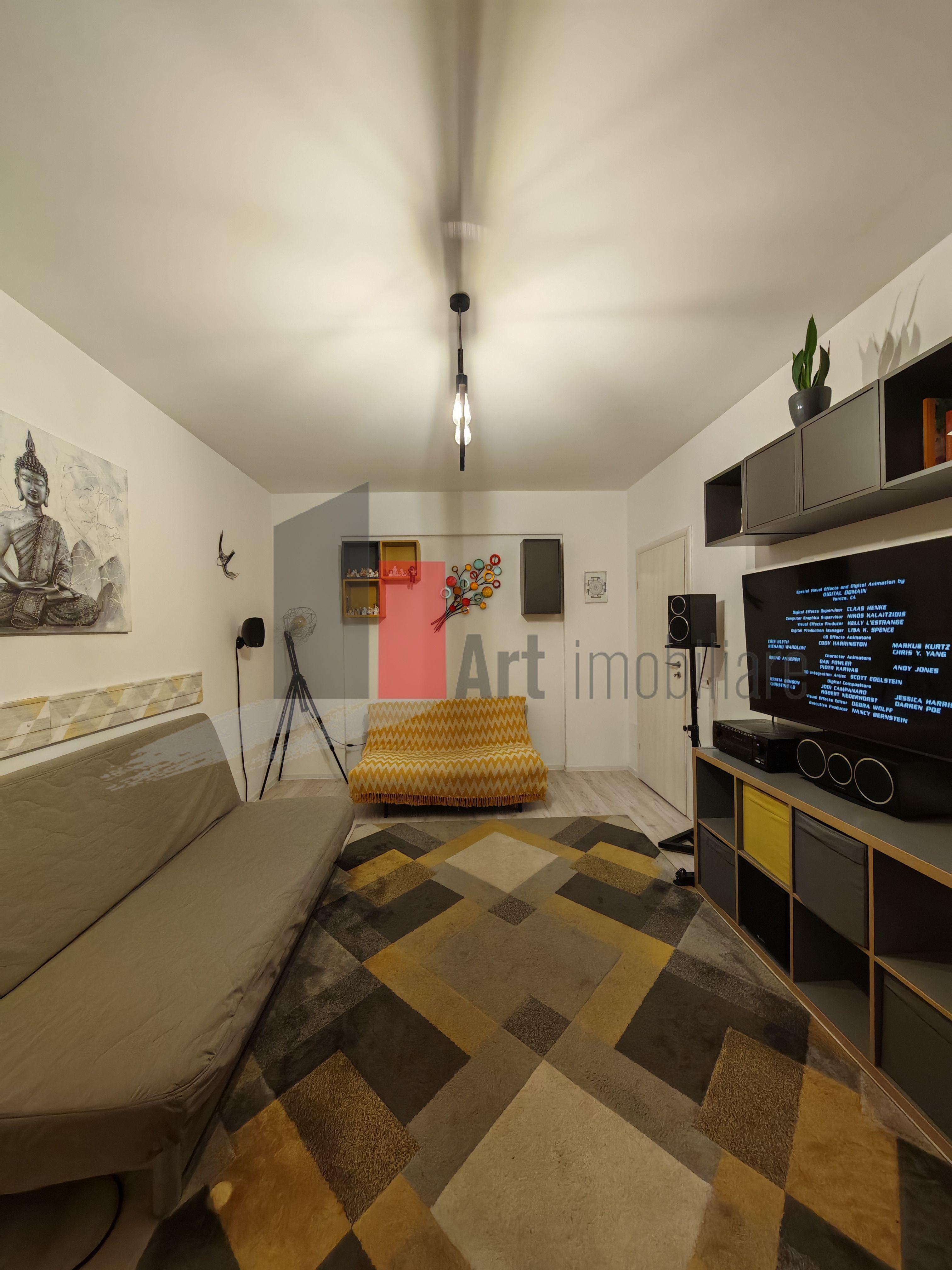 Apartament cu 2 camere de vanzare -Pacii-cu centrala-mobilat si utilat - 1