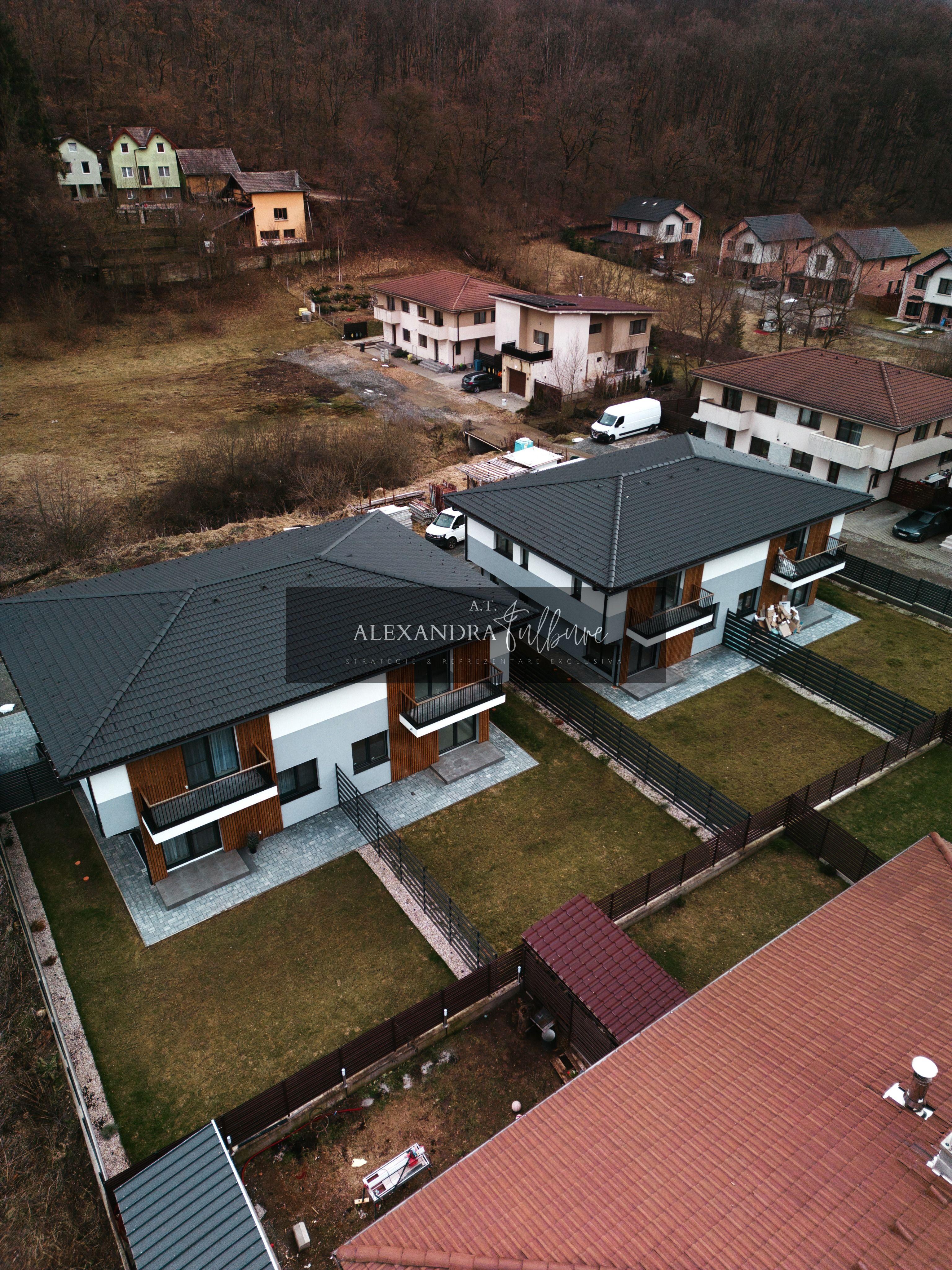 Duplex 4 camere | 120 mp utili | 180 mp curte | P+ET+POD | Floresti - 38