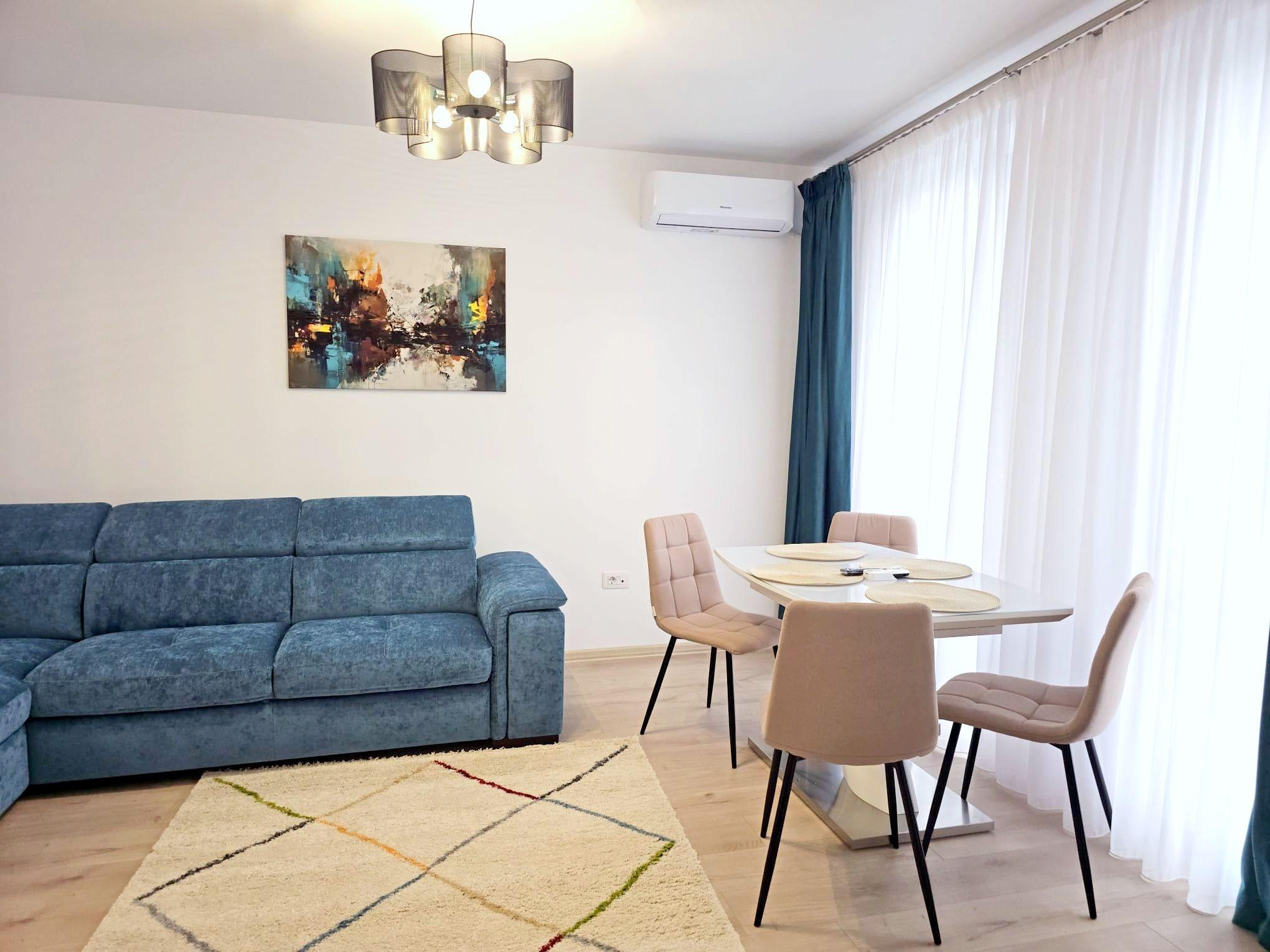 Apartament cu 2 camere mobilat si utilat, bloc nou - Prima inchiriere - 7