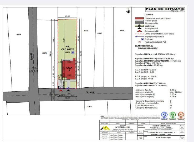 Teren 980 mp cu proiect de casă început–Chișirid, la 15 min de Oradea - 4