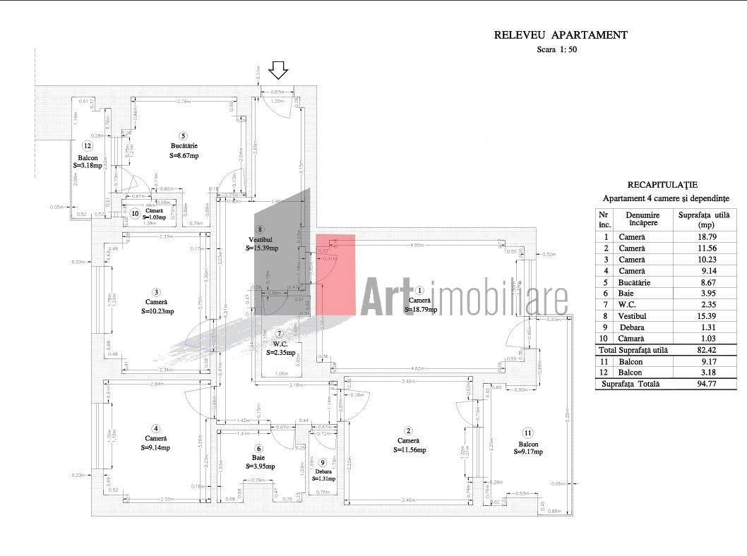 APARTAMENT 4 CAMERE LACUL TEI-PARCUL CIRCULUI - 3