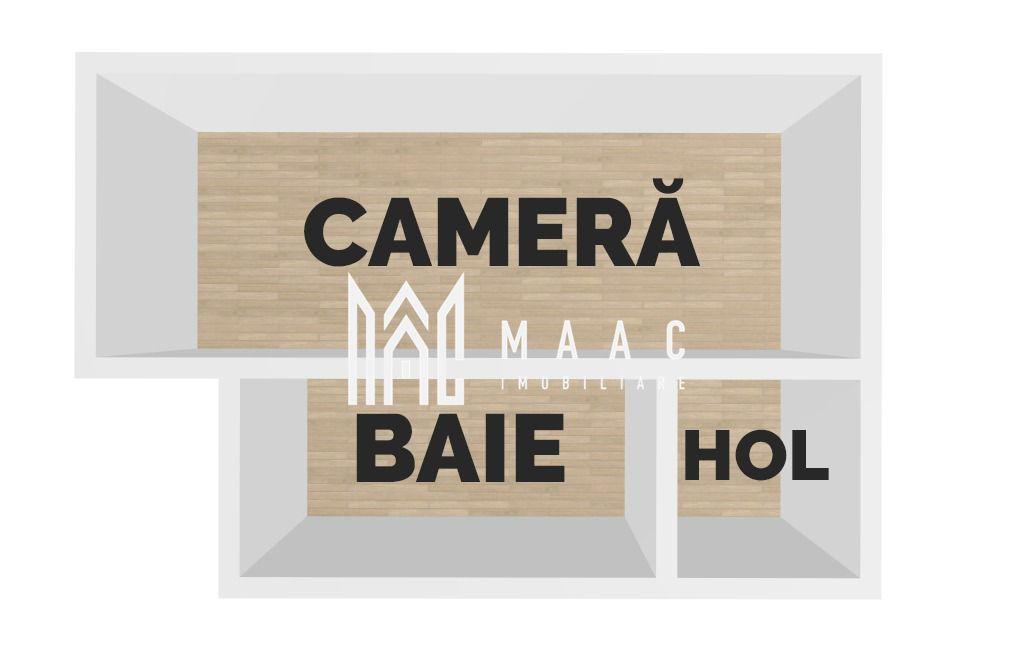 Garsonieră de închiriat | Parter înalt | 23 mp | Vasile Milea | 200€ - 6