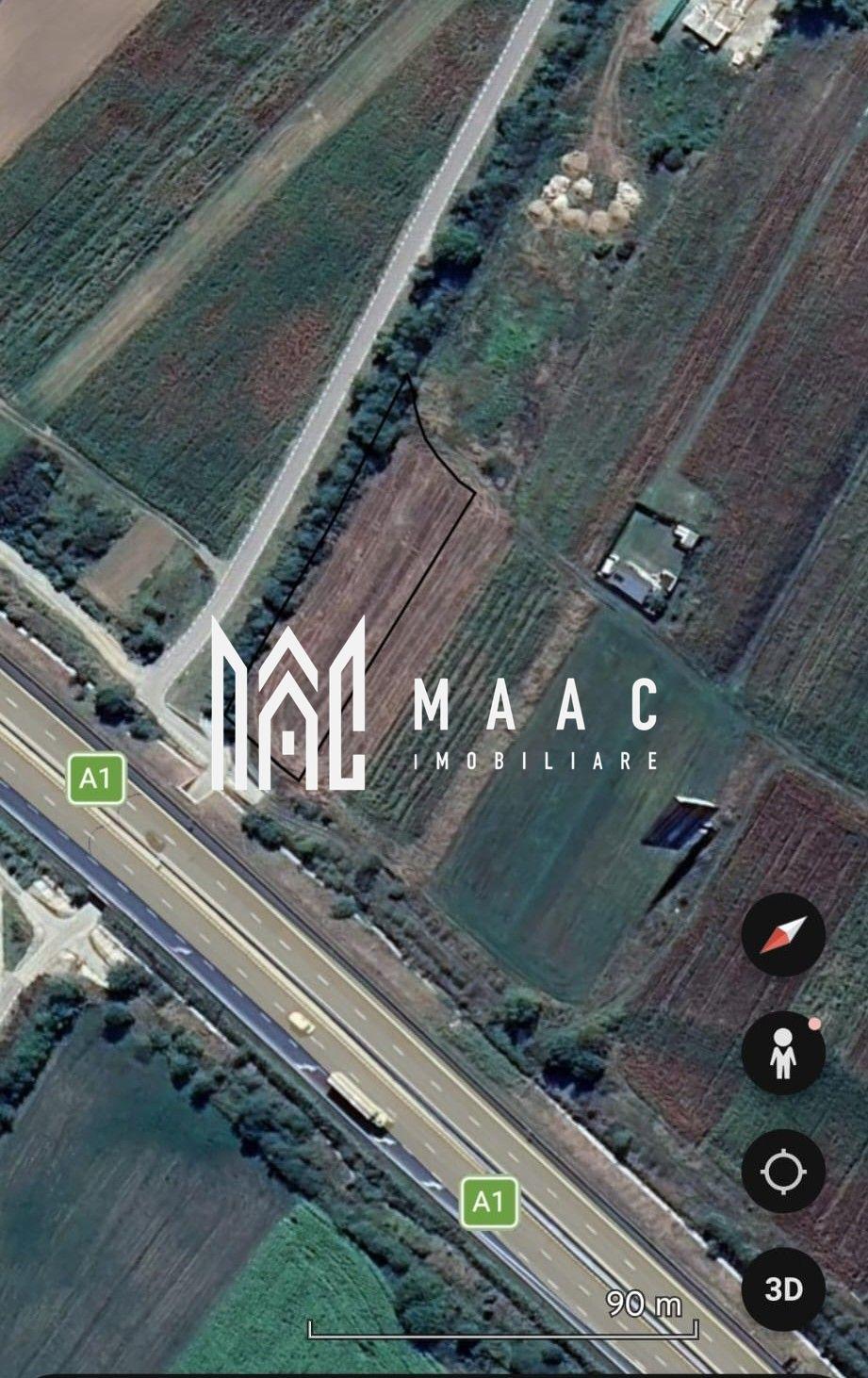 Teren intravilan 2061 mp | Cristian | DN1 | Deschidere 25 ml | Parcelabil - 1