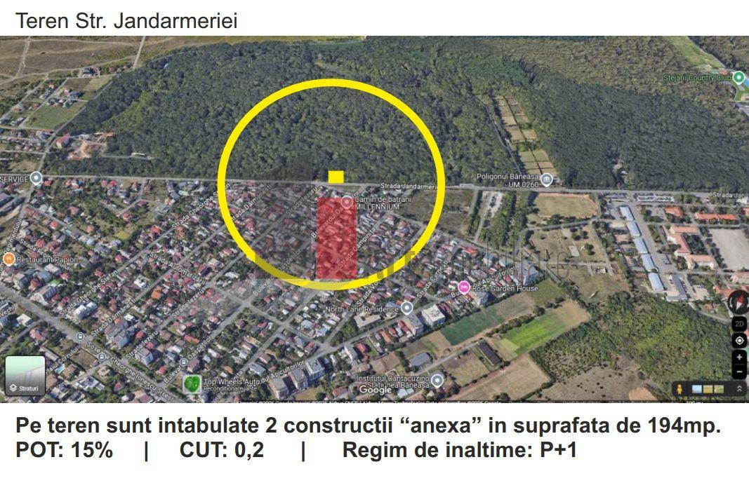 Teren padure Baneasa Jandarmeriei