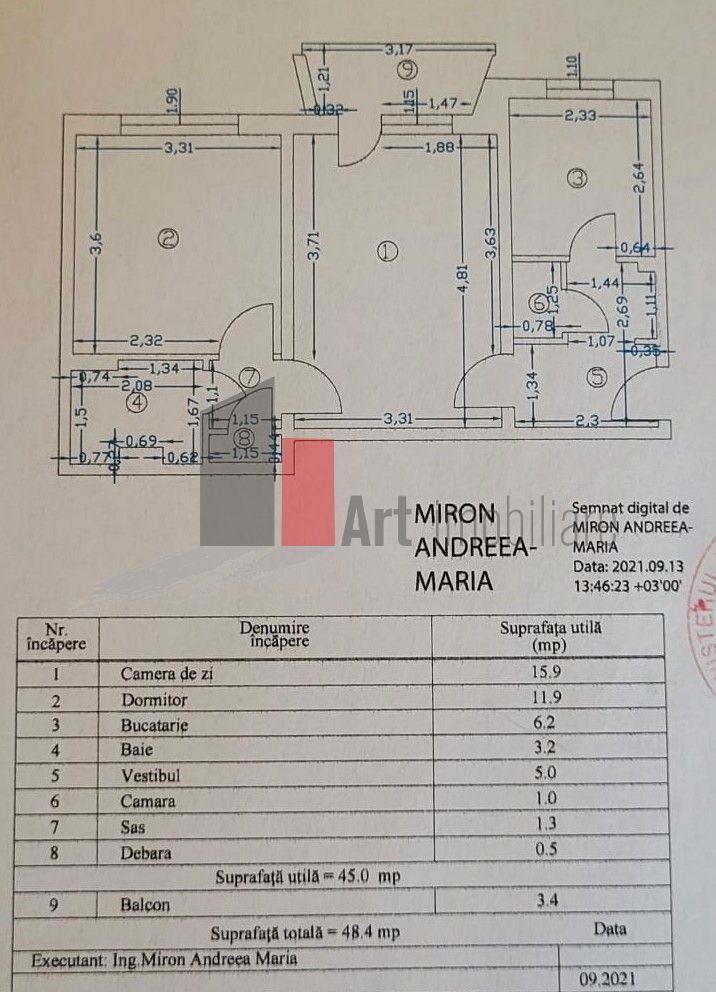 2 camere Drumul Taberei - 9