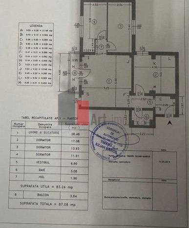 Vand Ap. 4 camere Str. Rezervelor 70 Militari Residence - 10