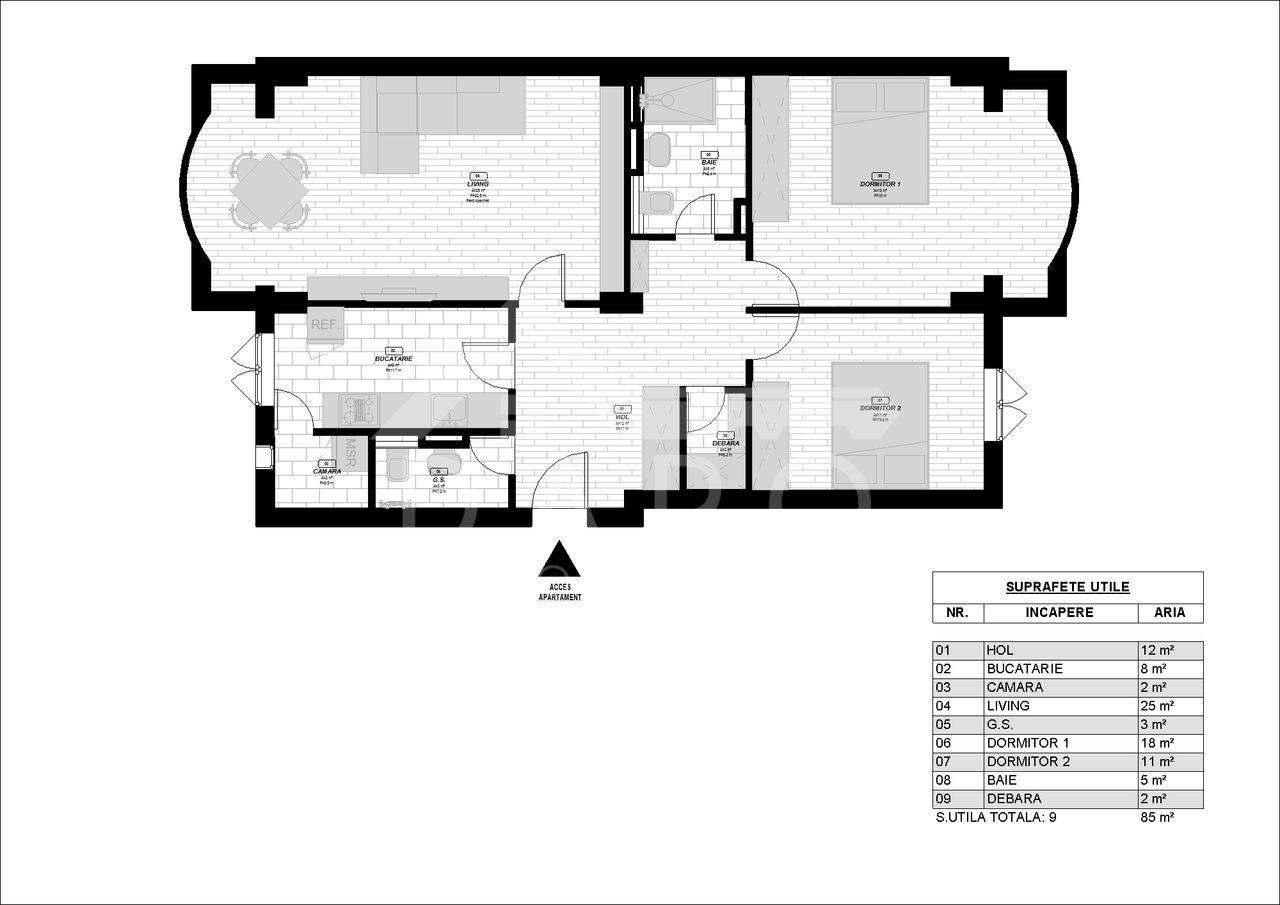 🏡 ULTRA SPAȚIOS | 3 camere decomandate | CENTRU | Prima închiriere - 9