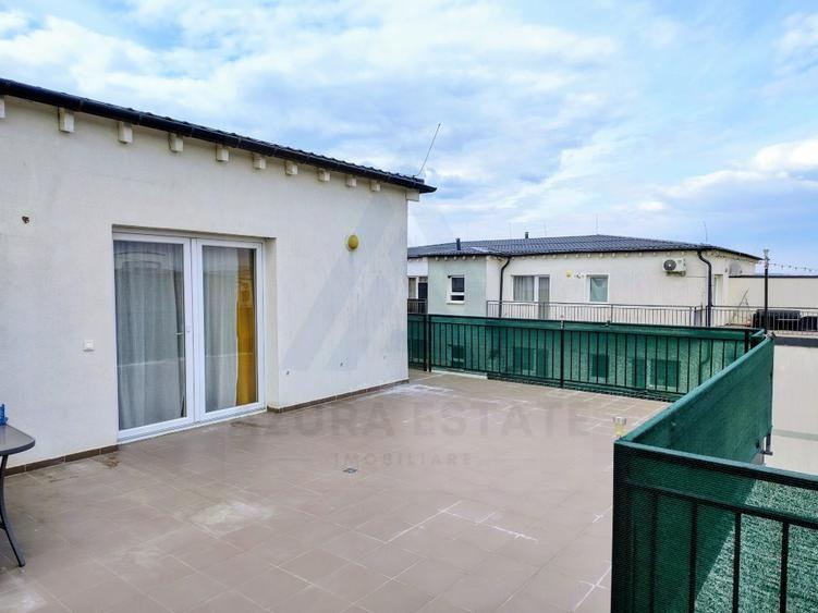 Penthouse generos 57 mp utili terasa 54 mp vedere panoramica Turnisor - 10