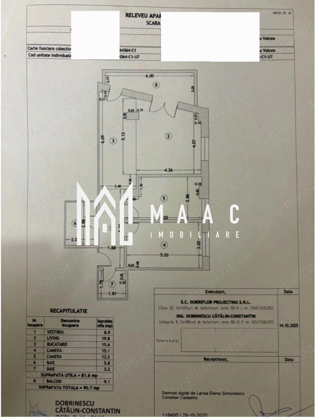 Apartament 3 camere | etaj 1 | bloc nou | - 4
