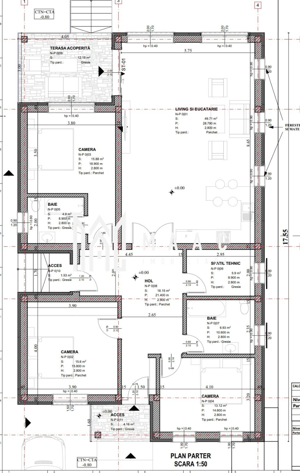 Casa pe un singur nivel | 500 mp teren | Selimbar - 3