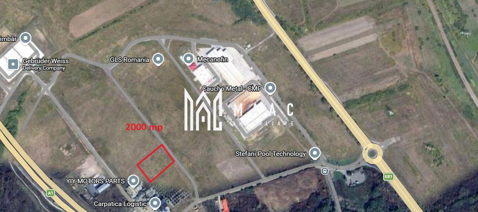 Teren industrial 2000 mp Autorizatie Selimbar Parc - 1
