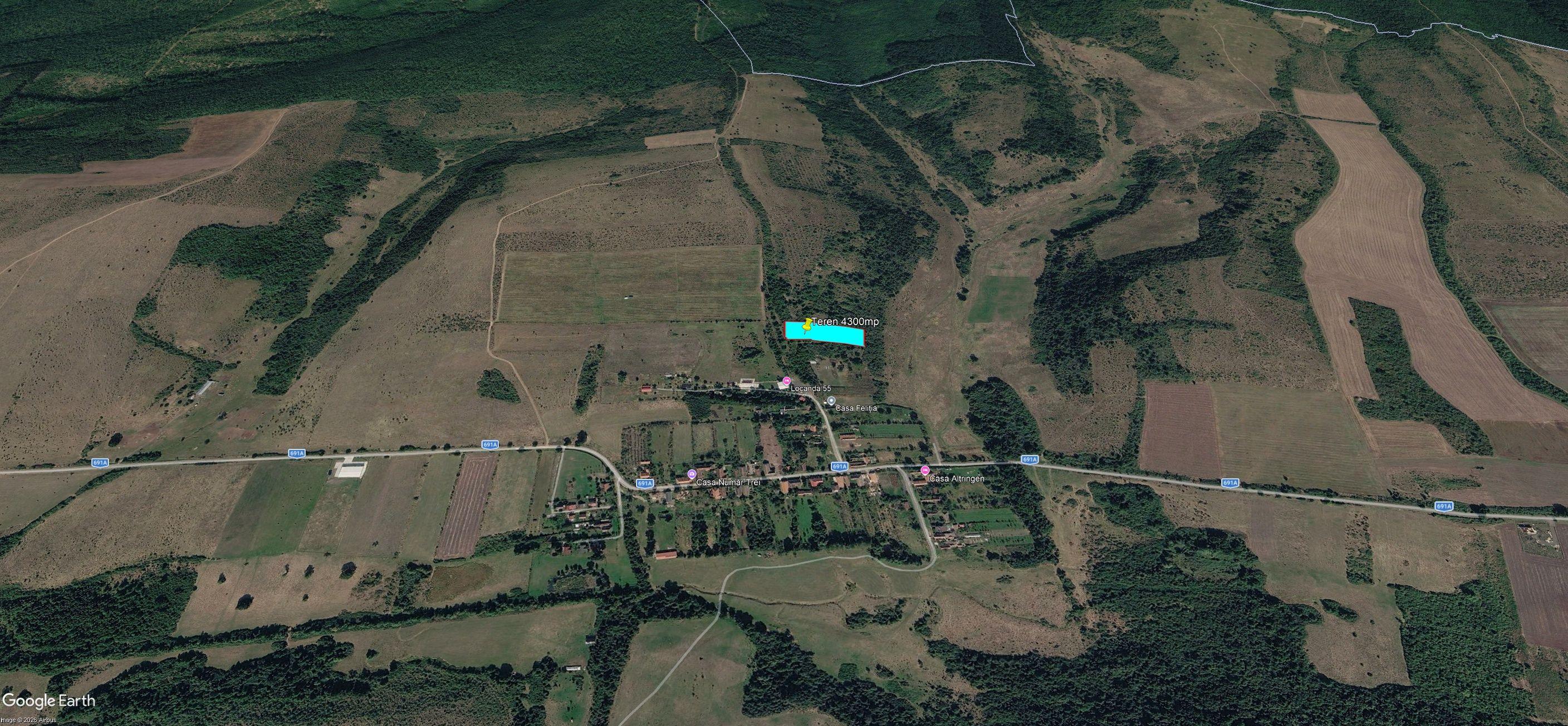 Teren extravilan 4300mp în Bogda, județul Timiș - 2