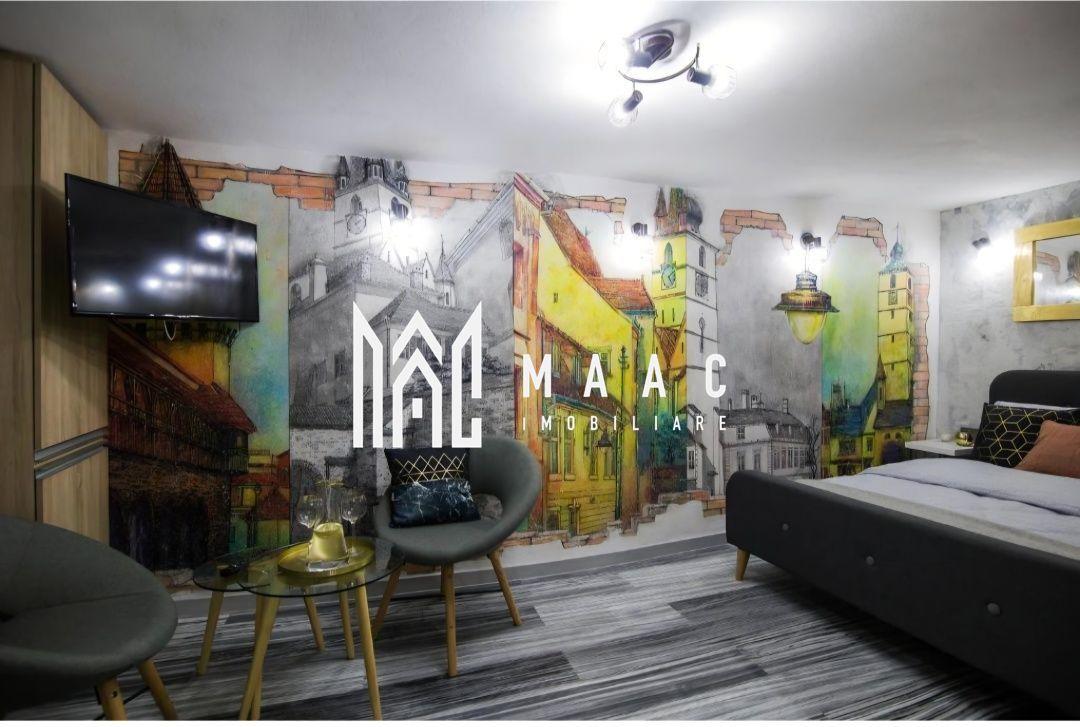 Garsonieră decomandată | Ultracentral Sibiu | 21 mp, finisată modern - 2