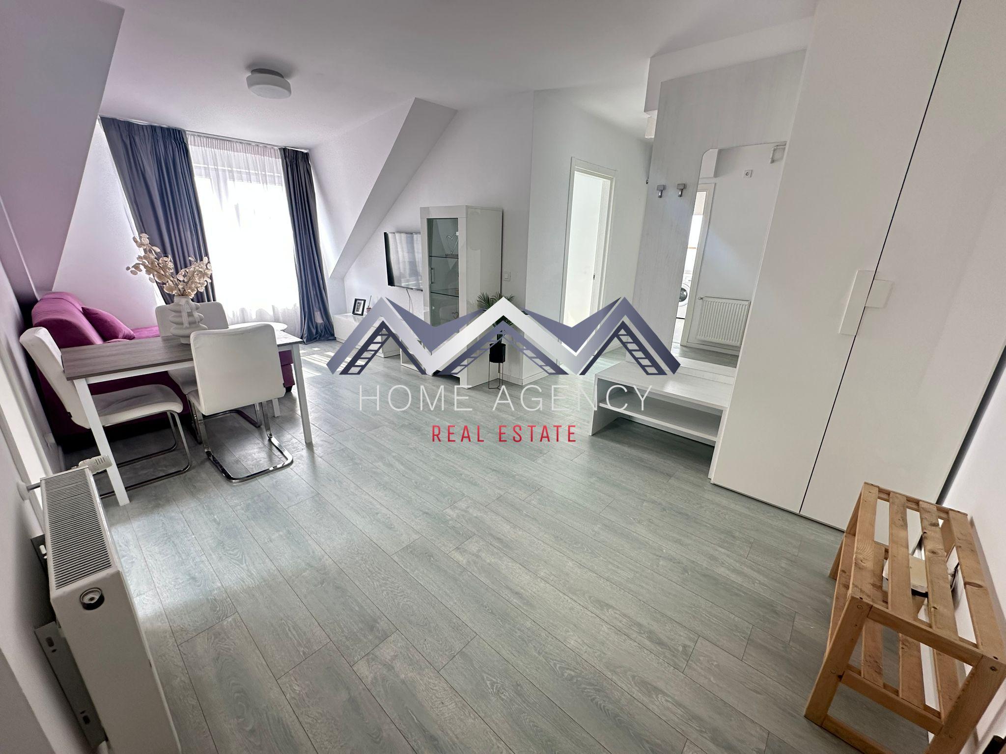 Apartament cu 3 camere | mobilat, utilat, bloc cu lift – comision 0 - 2