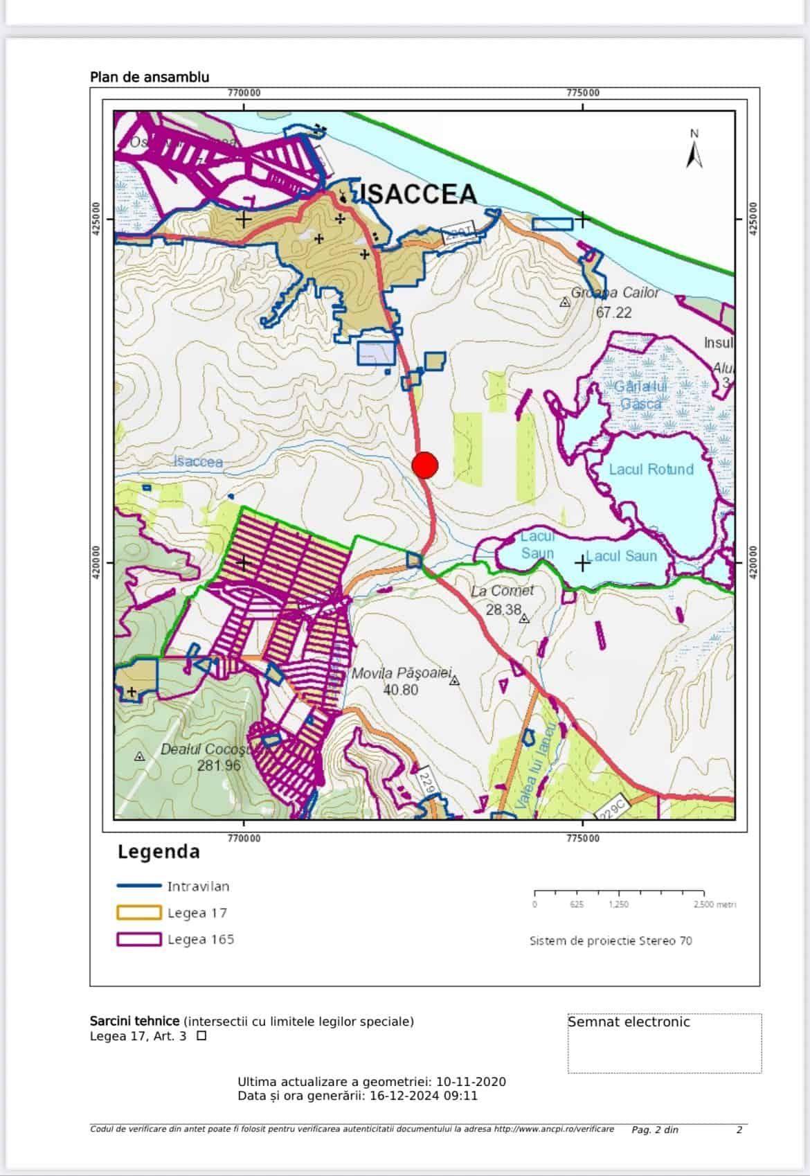 🏗️ Teren strategic pentru investiții – Isaccea, jud. Tulcea - 3