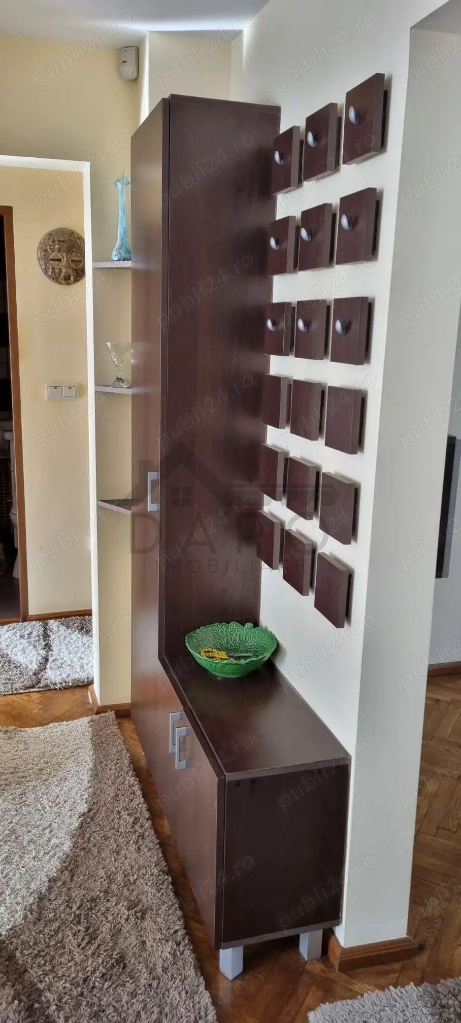Inchiriez apartament cu 3 camere in Tudor, modificat si amenajat complet mobilat. - 4