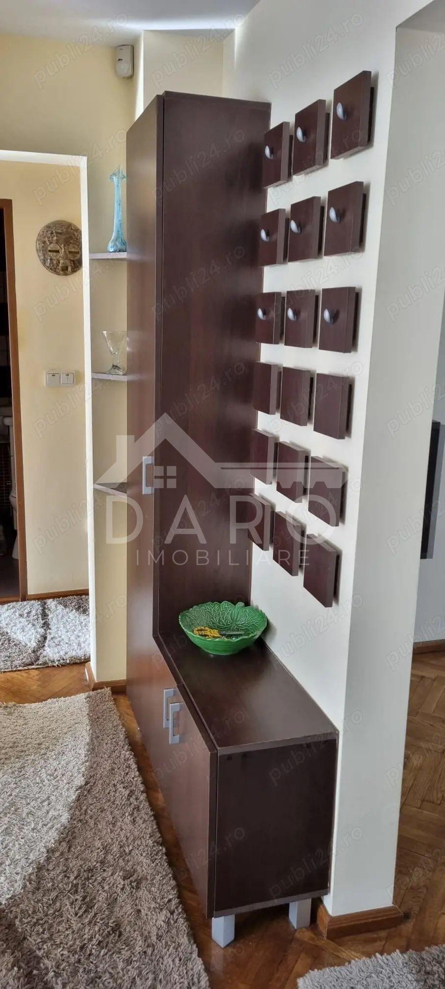 Inchiriez apartament cu 3 camere in Tudor, modificat si amenajat complet mobilat. - 4
