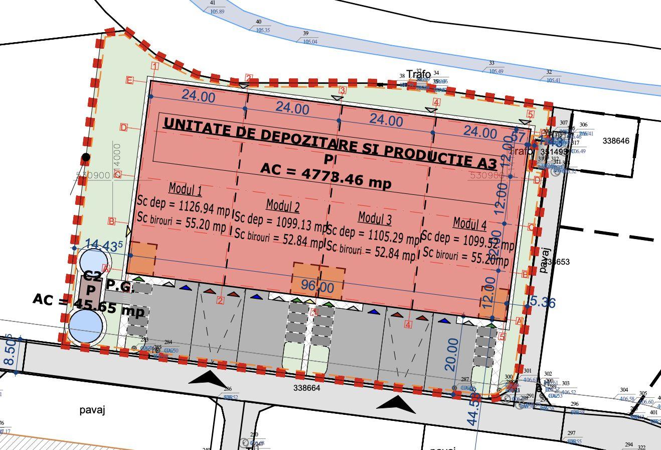 4646 mp - Hala industriala de inchiriat in Parc Industrial Arad - 2