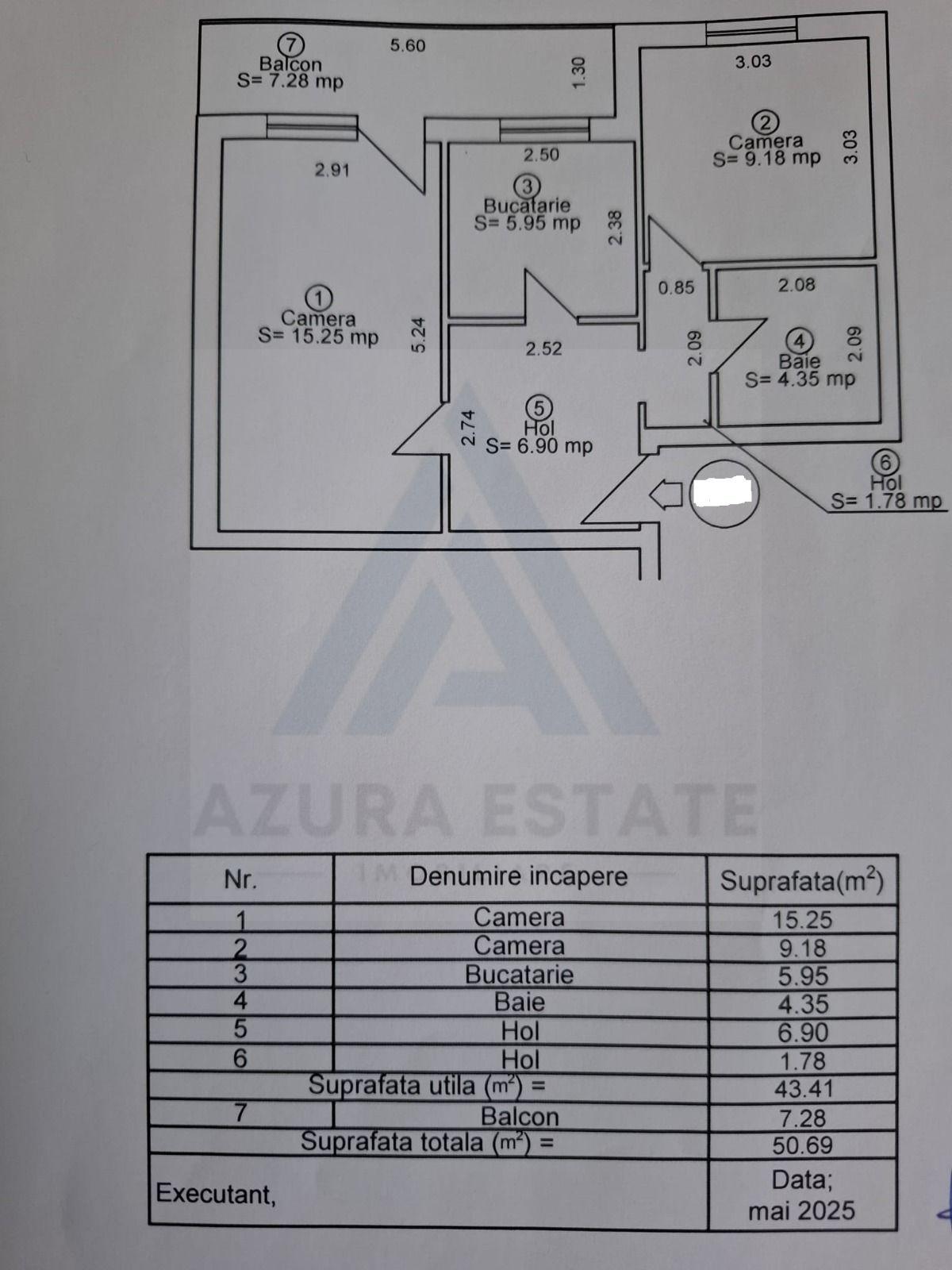 Apartament complet renovat 2 camere si bucatarie inchisa zona Rahovei - 6