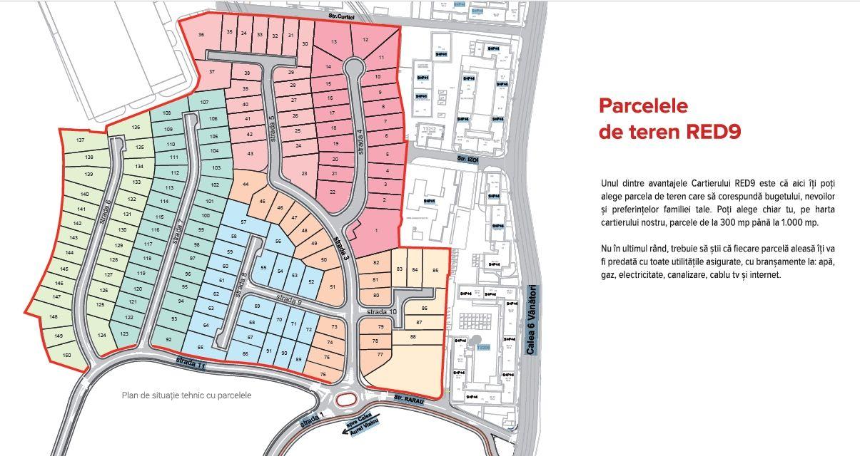 Teren pentru construcție de case, în ARED CITY. - 7
