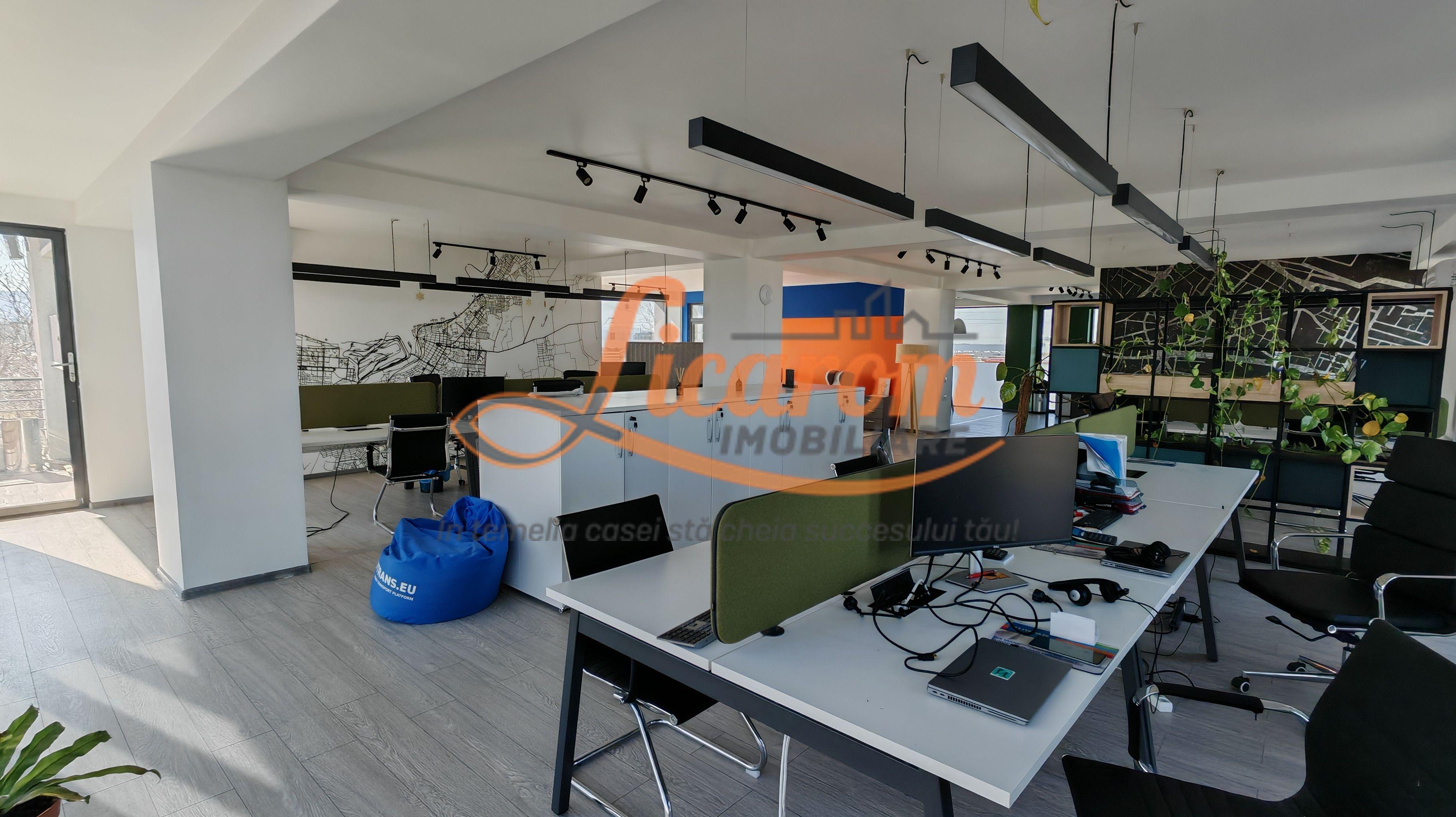 190 mp,Spatiu de Birouri/ Call Center/IT, Fitness,2280 euro/luna - 5