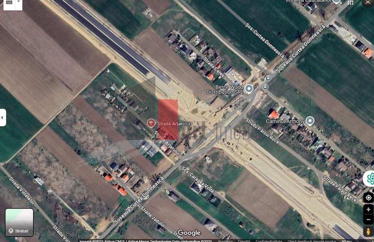 Teren intravilan de vânzare – Domnești, SUPER PRET - 1