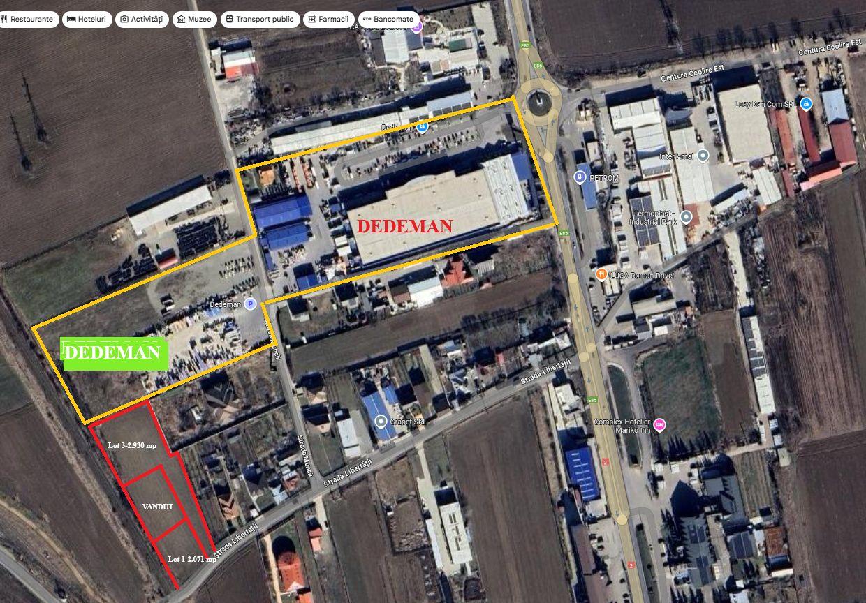 Teren industrial & comercial lângă Dedeman Roman! 📢 - 1