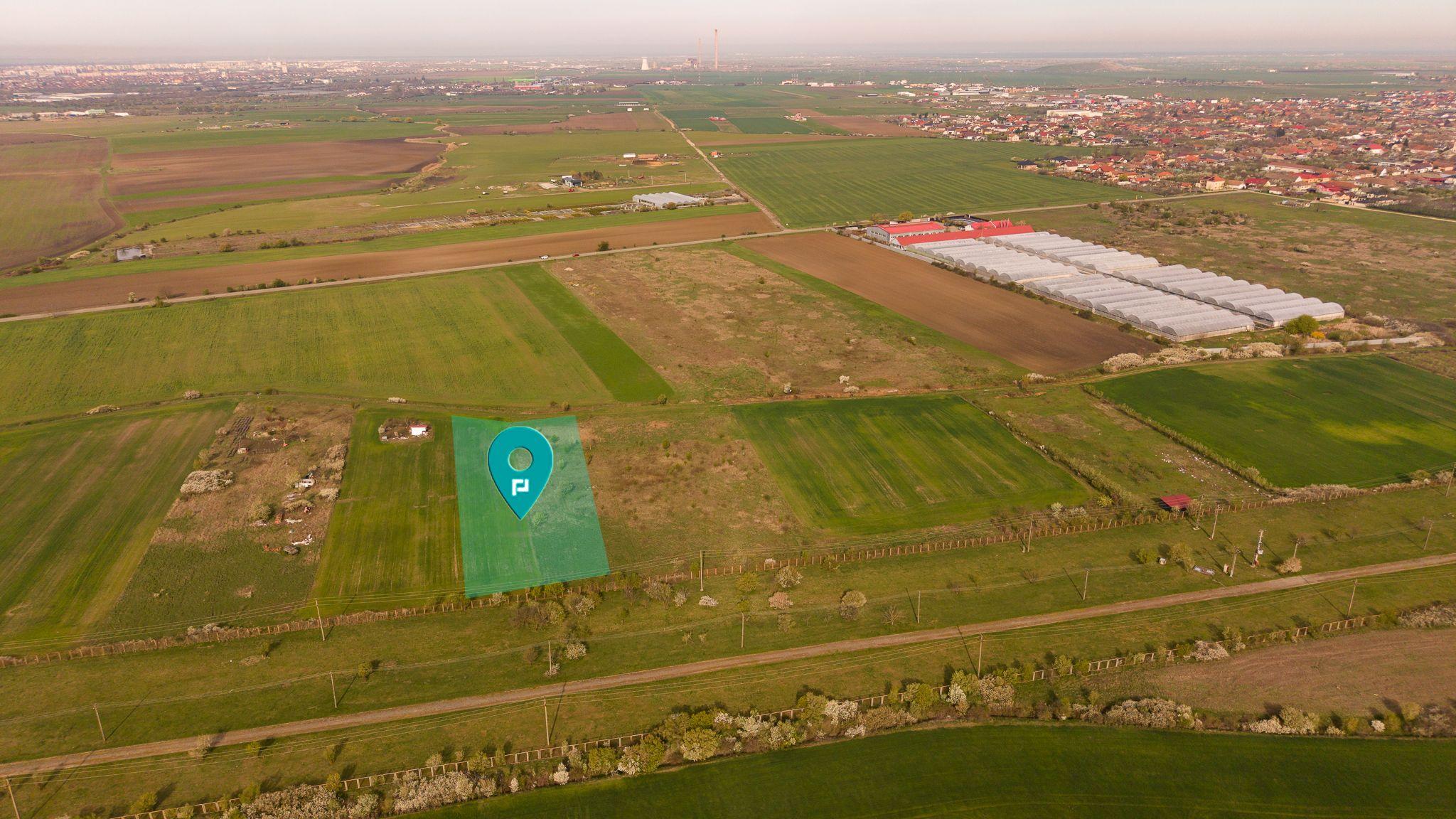 Teren intravilan 6150 mp – Sânleani, jud. Arad