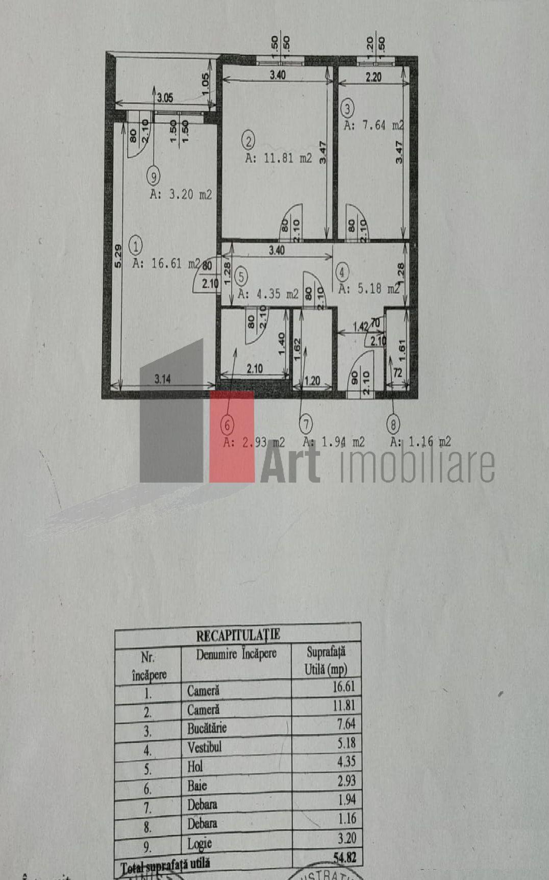 Apartament cu 2 camere de vanzare-Margeanului-Rahova-cu centrala - 10