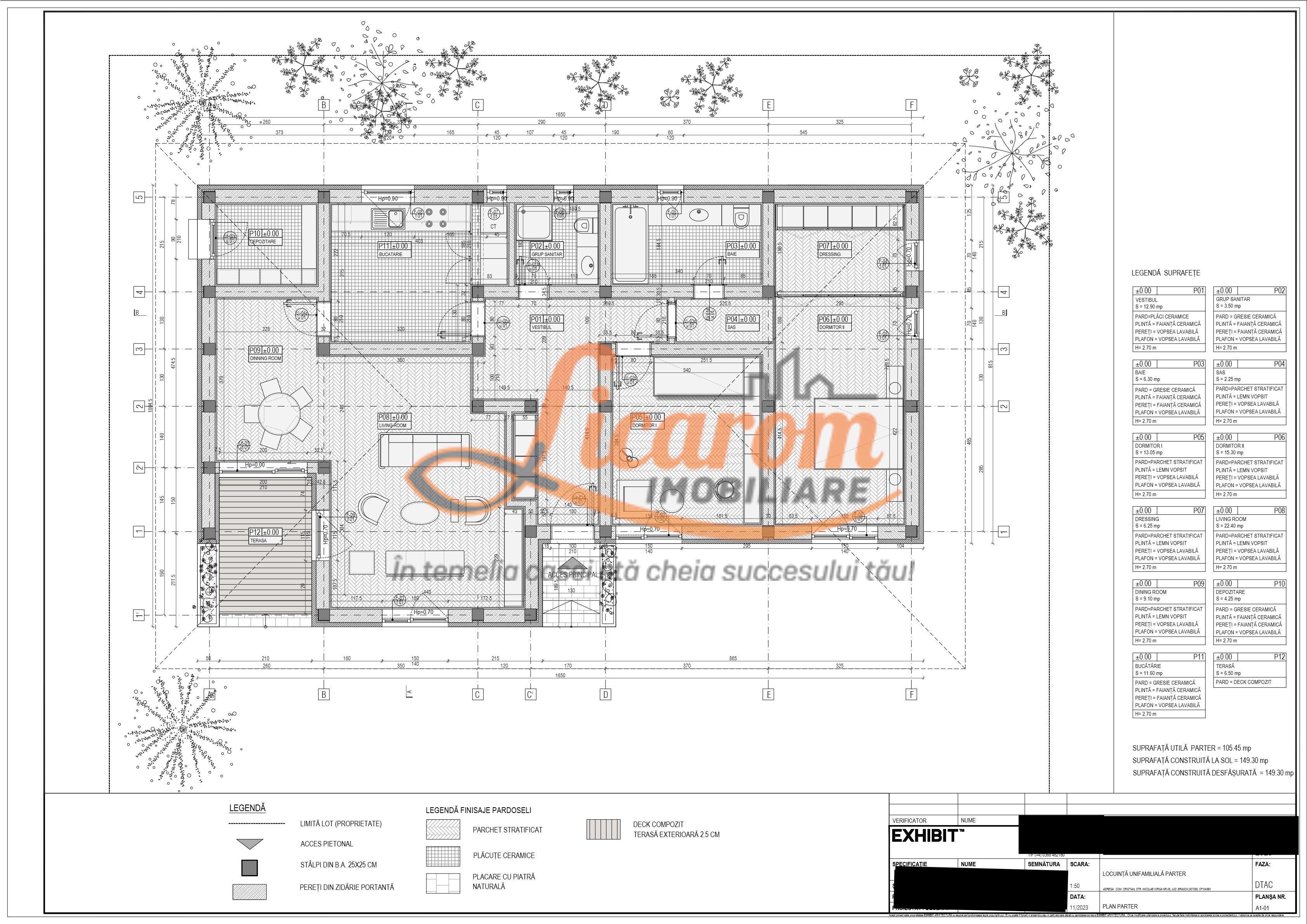 DIFERIT HAUS-CRISTIAN ,casa pe PARTER,3 camere, teren 500 mp - 7
