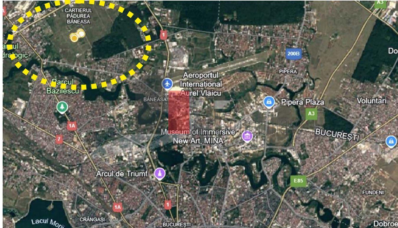 Teren cartier Padurea Baneasa - 1