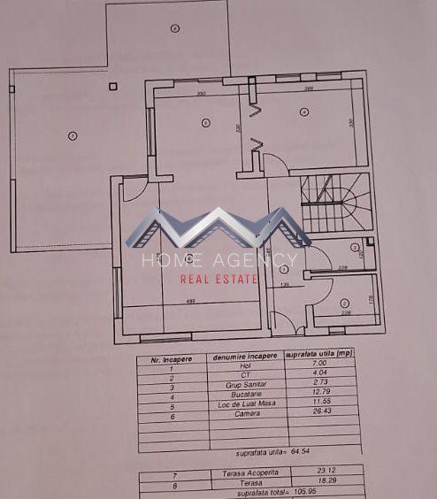 Casă individuală P+1+M cu garaj și terase spațioase – Otopeni Central - 12
