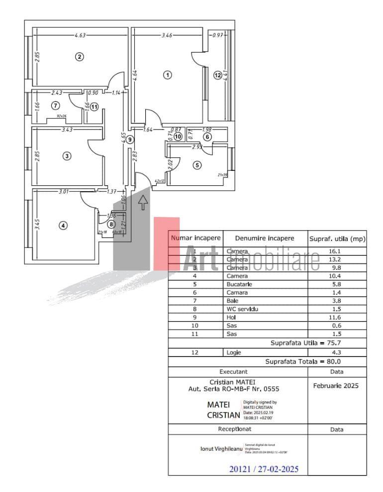 Vânzare apartament 4 camere decomandat Bd. Brâncoveanu - 1