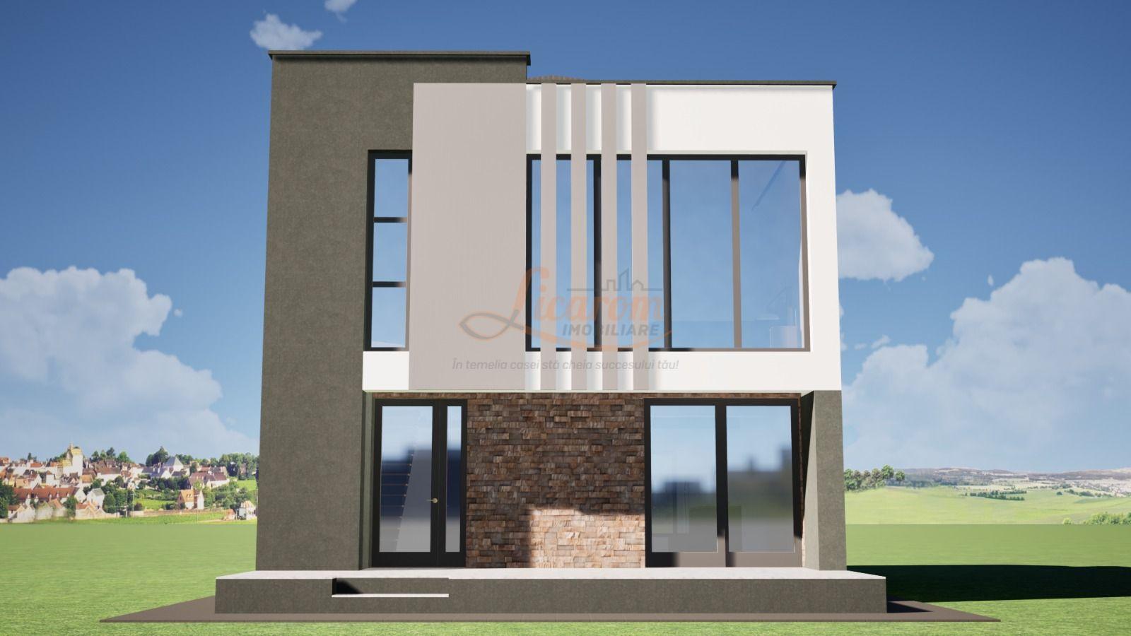 Vila LUX Parter+Etaj(stil mediteranean) in Sanpetru Calea Harmanului - 1