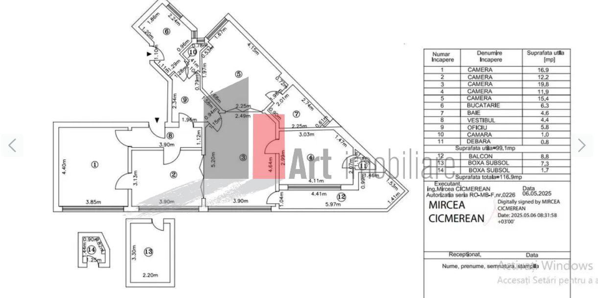 APARTAMENT 5 CAMERE - LASCAR CATARGIU - 1