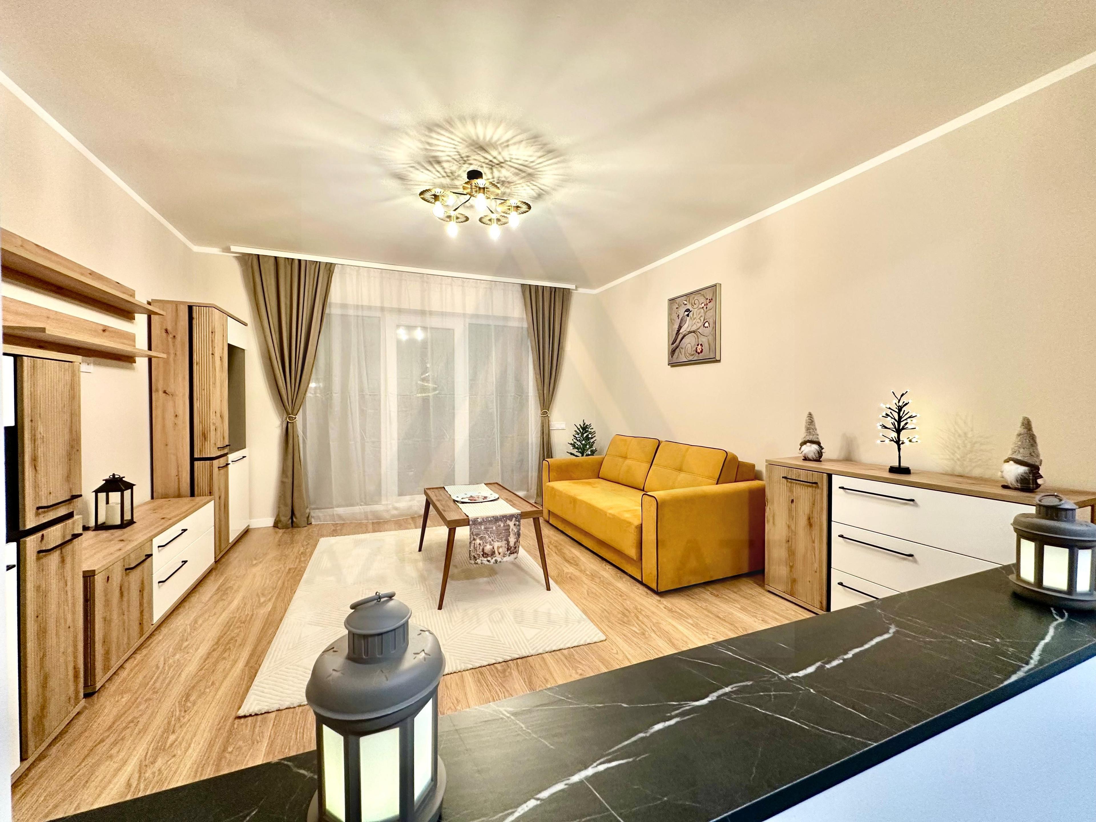 Apartament ultrafinisat 2 camere balcon 7.5 mp si parcare in Cristian - 7